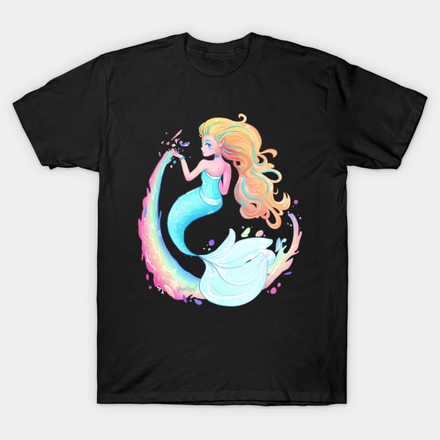 Fountain Faerie T-Shirt by paintdust